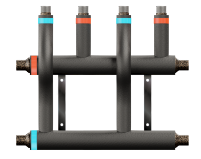 Connecting manifolds: 2D+, insulated
