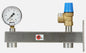 Safety group 6 BAR INOX for hot water cylinder
