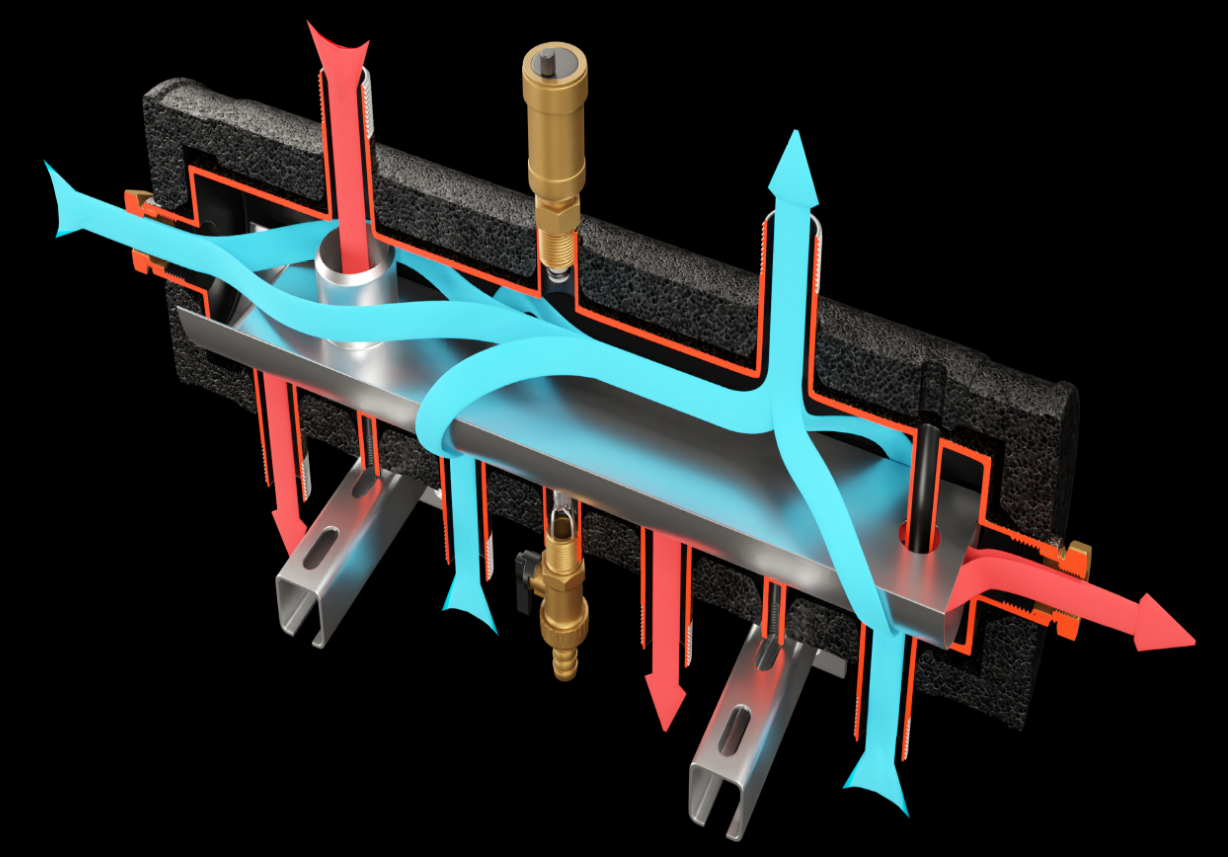 Distribution Low Loss Header SKE