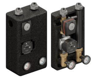 Pump group insulated