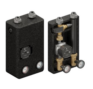 Pump group insulated